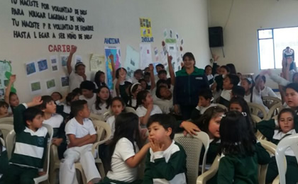 Boletín 84 JORNADA DE SENSIBILIZACIÓN AMBIENTAL CON LOS NIÑOS DEL CENTRO EDUCATIVO FUNDACIÓN BELÉN
