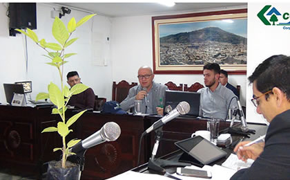CORPONARIÑO EN SESIÓN DE CONCEJO MUNICIPAL