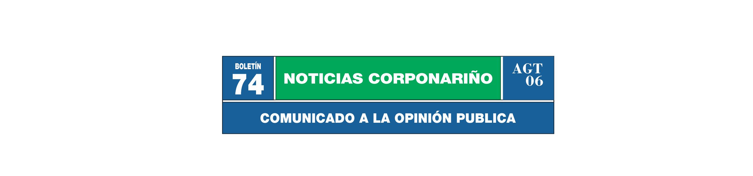 COMUNICADO a la Opinión Publica