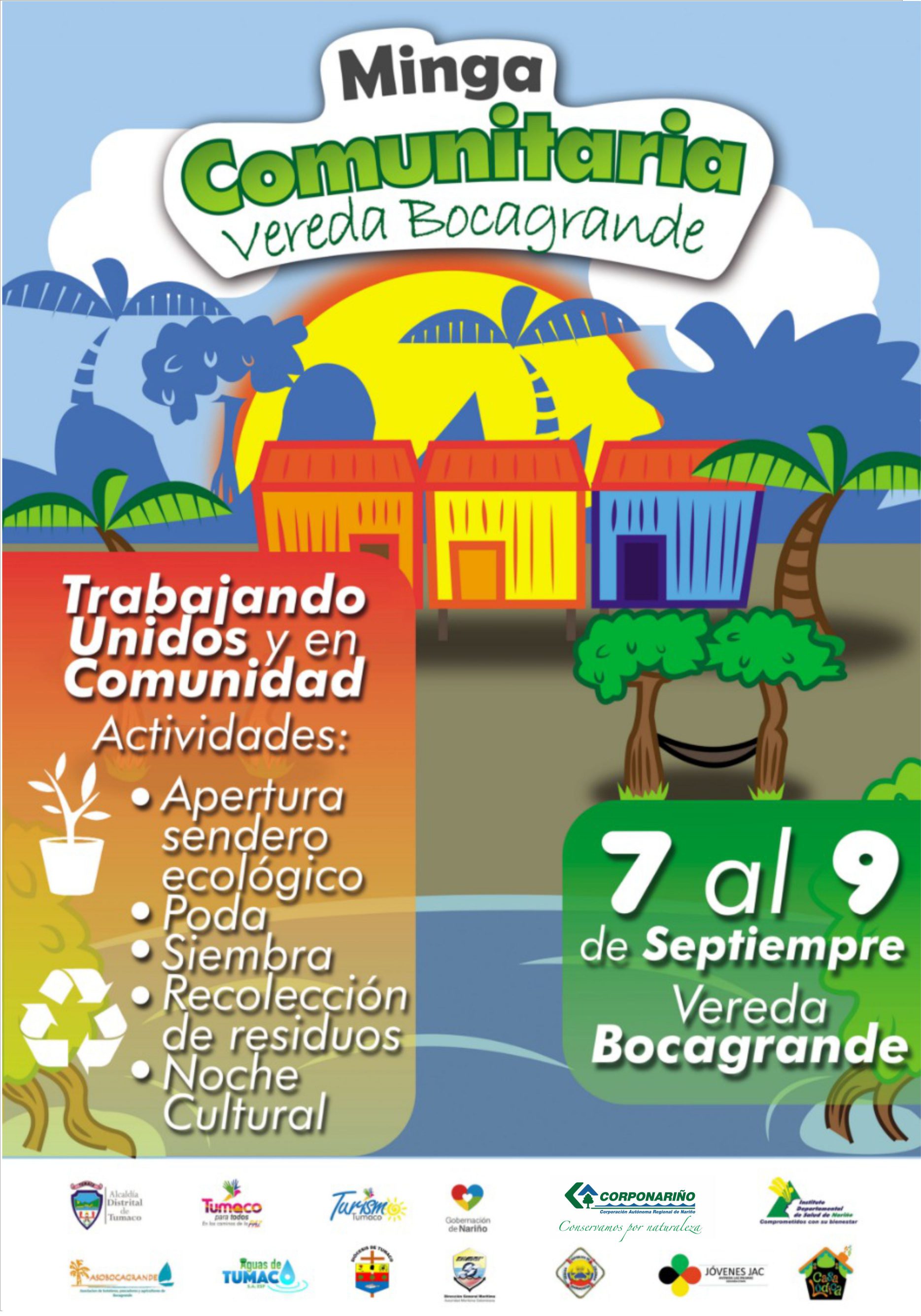 MINGA COMUNITARIA Vereda Bocagrande