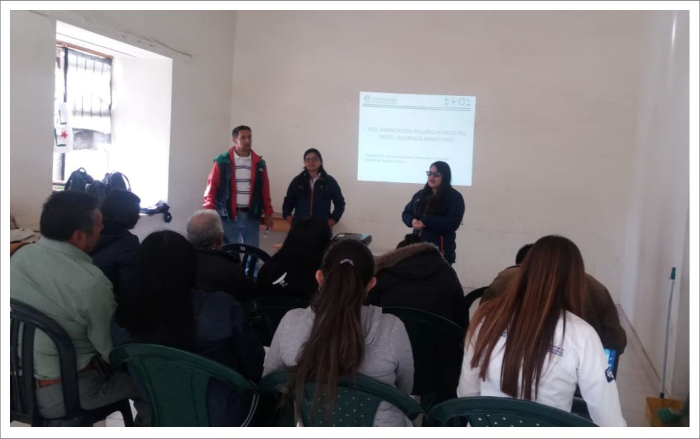 TRABAJO Con Resguardo Indígena