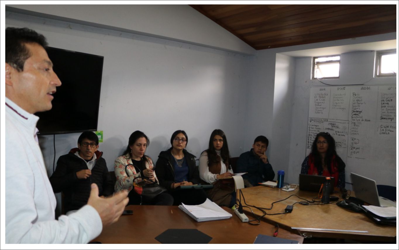 REUNIÓN DE PRESENTACIÓN Avances en el Proceso de Integración de la Dimensión Ambiental en el Ordenamiento Territorial del Municipio de La Florida (Nariño)
