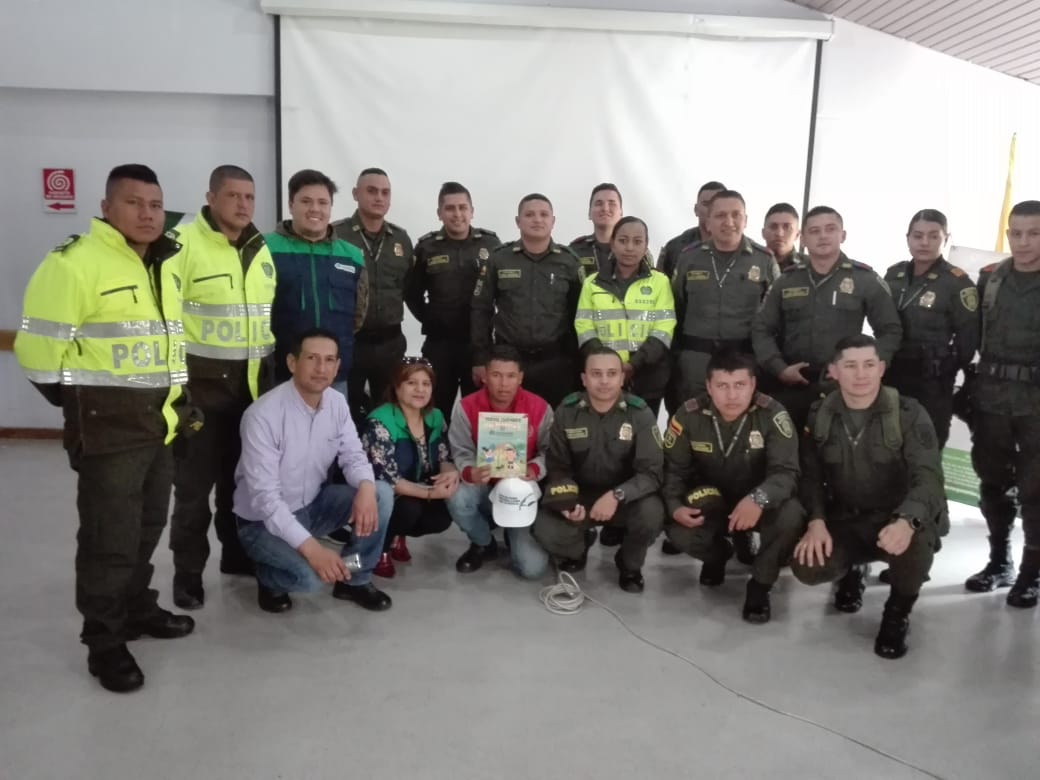 CORPONARIÑO Jornada de Capacitación Ambiental con Gestores Ambientales de la Policía Nacional