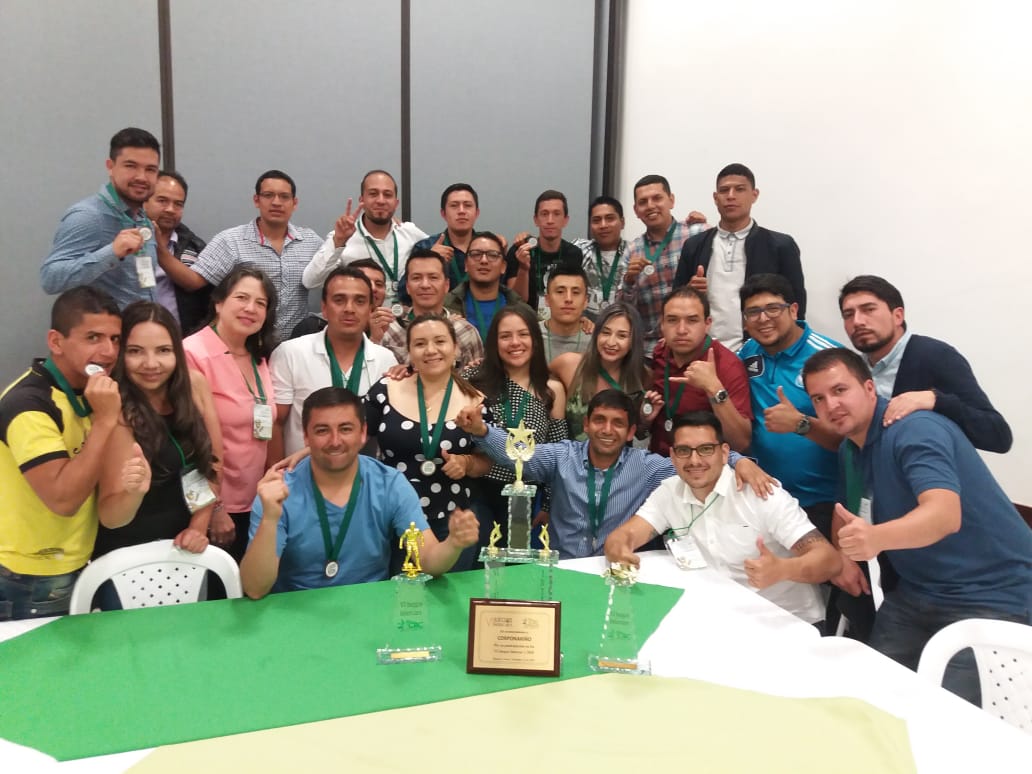 CORPONARIÑO Participación en los VI Juegos Intercars 2018 Popayán