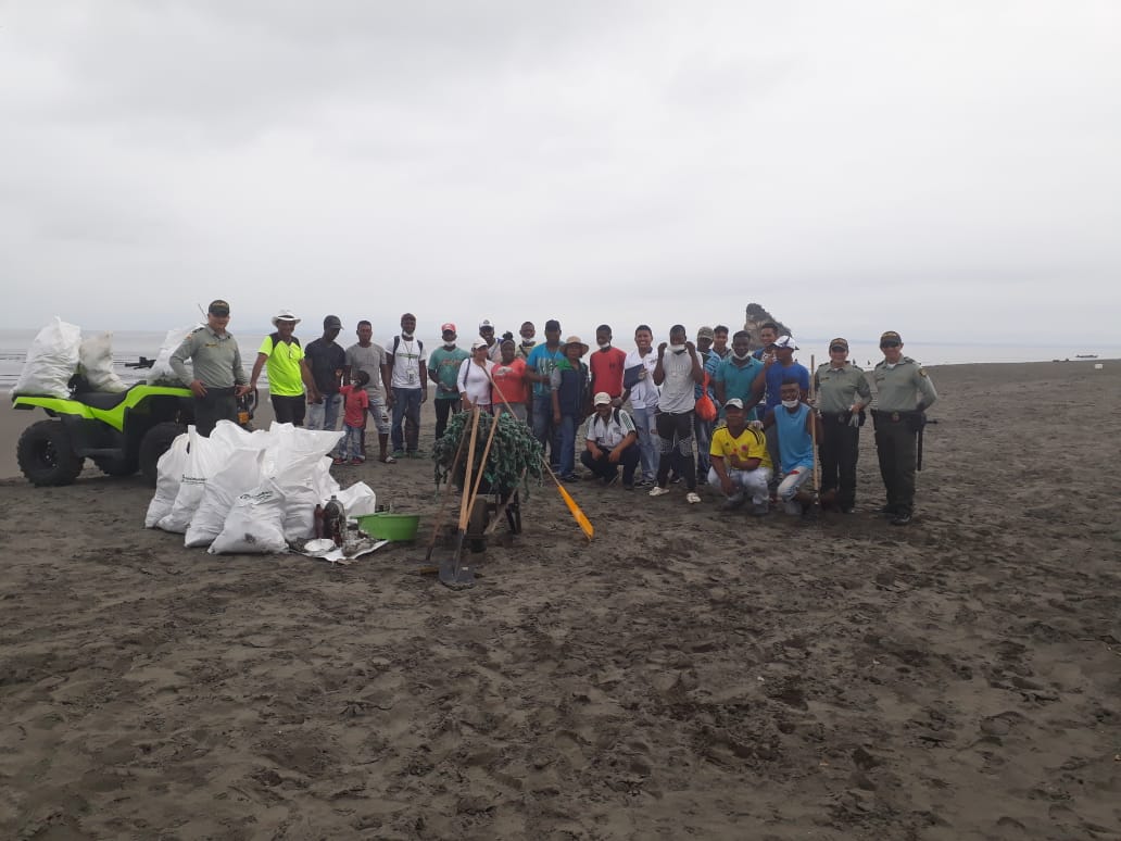 TUMACO Jornada de Limpieza en ‘El Morro’