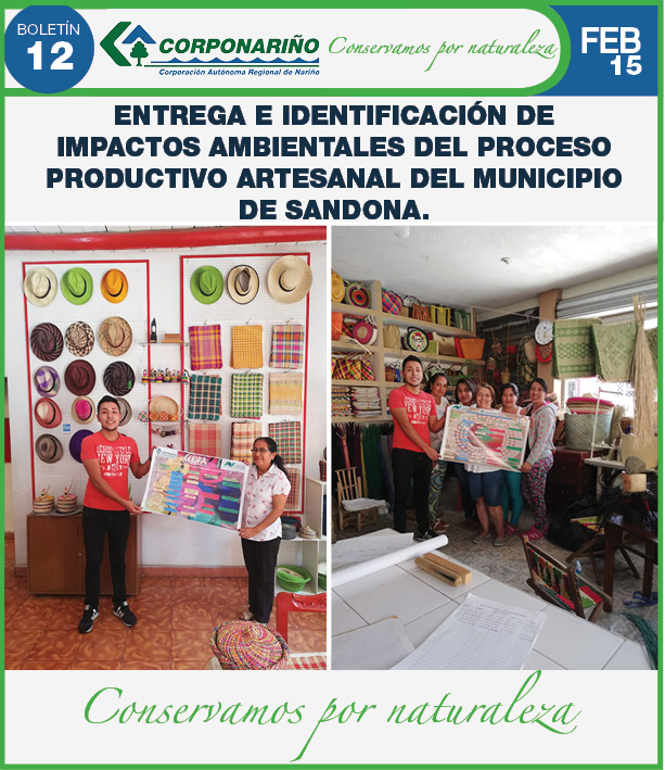 SANDONÁ Entrega e Identificación de Impactos Ambientales del Proceso Productivo Artesanal
