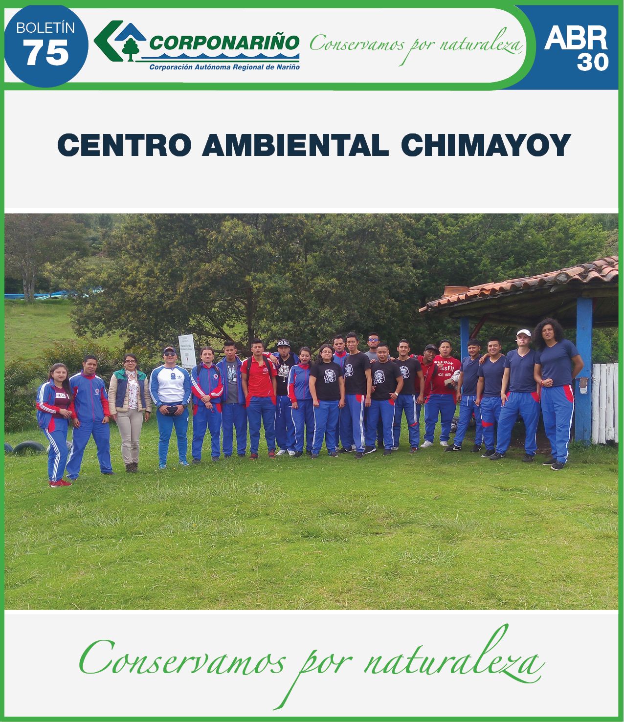 BOLETÍN 75 Centro Ambiental Chimayoy