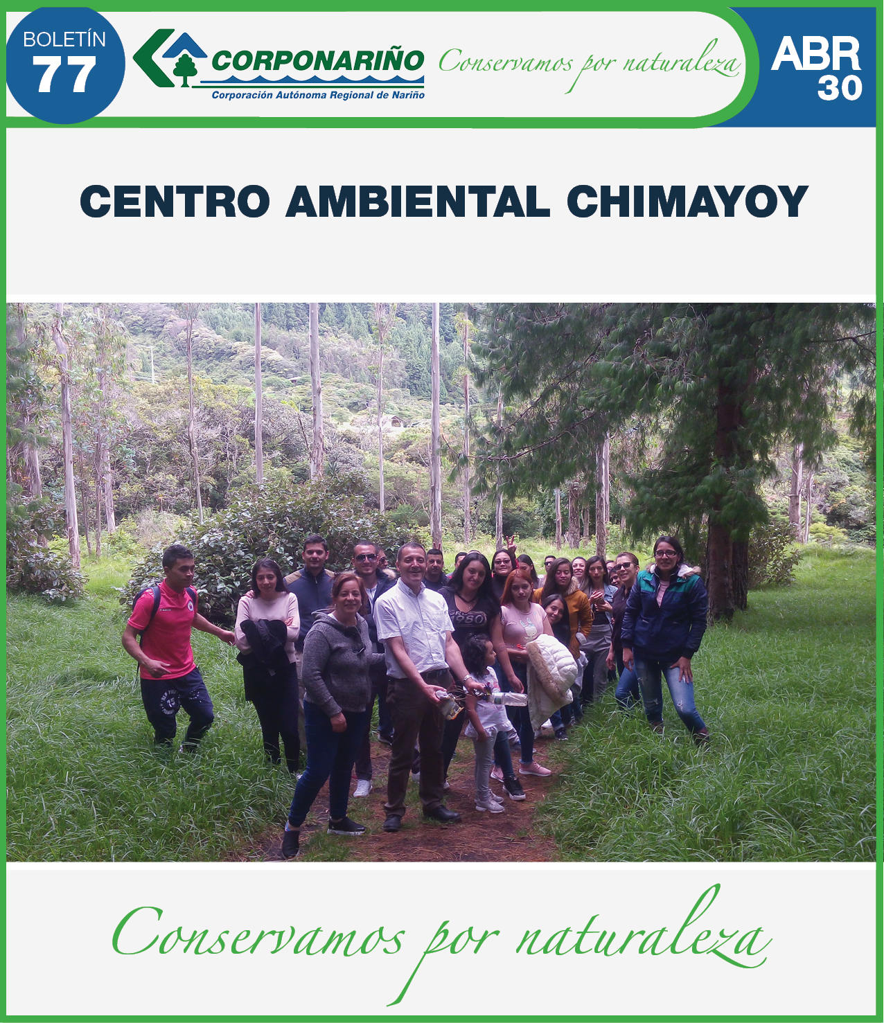 BOLETÍN 77 Centro Ambiental Chimayoy